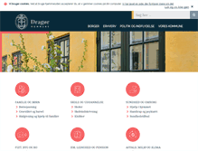 Tablet Screenshot of dragoer.dk